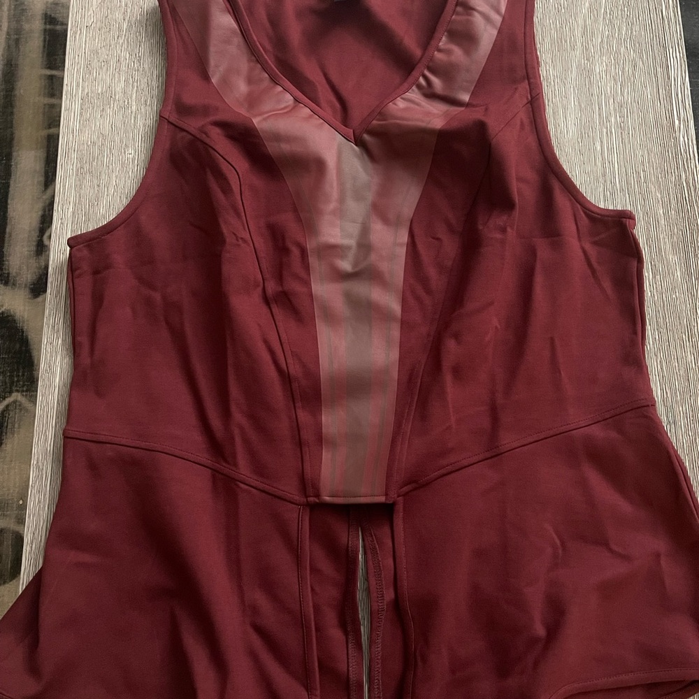 NWT wandavision Scarlet witch cosplay top